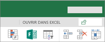 Bouton Modifier dans Excel