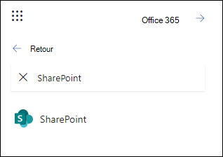 Rechercher SharePoint