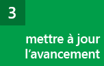 Mettre à jour l’avancement