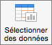 Sous l’onglet Création de graphique, cliquer sur Sélectionner les données