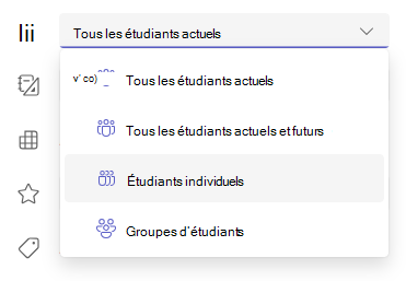 étudiants individuels