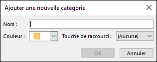 Ajouter une nouvelle catégorie