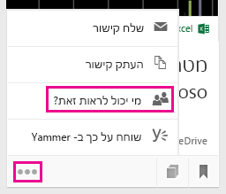 ראה עם מי מסמך משותף או שנה זאת