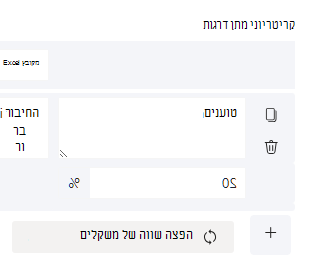 נקודות משקולת