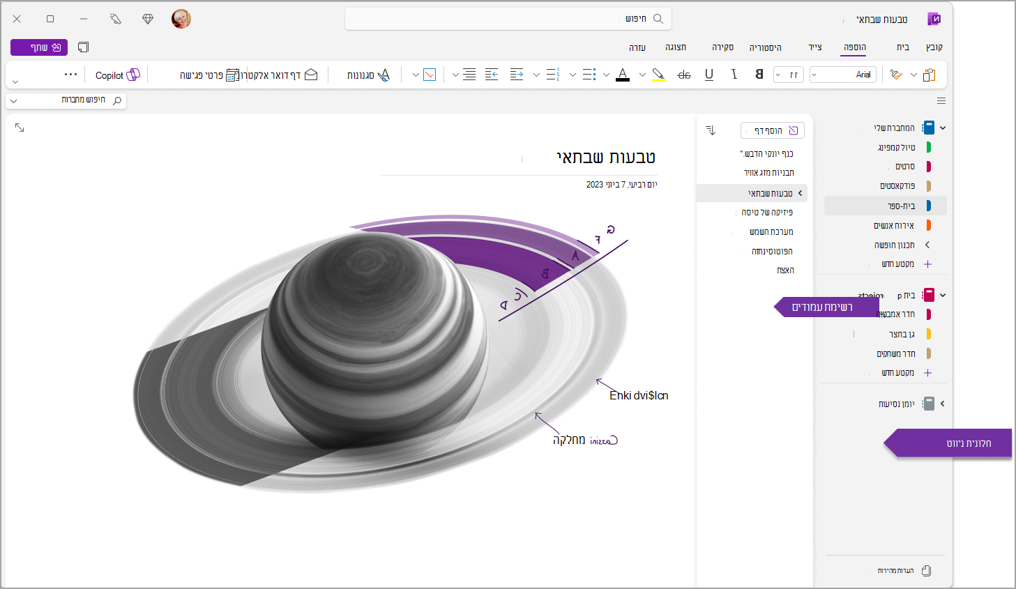 נווט בצילום מסך של onenote עשרים nine.png