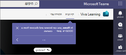 תמונה של סימוני מאמן ב- Viva Learning.