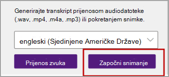 Započni zapis