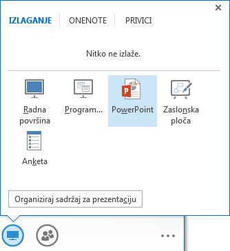 Zajedničko korištenje prezentacije programa PowerPoint