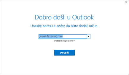 Dobro došli u Outlook