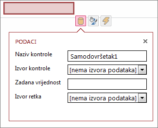 Property box for a new autocomplete box control