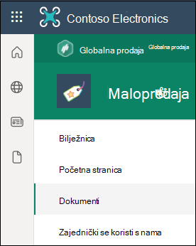 Pronalaženje dokumenata u sustavu SharePoint