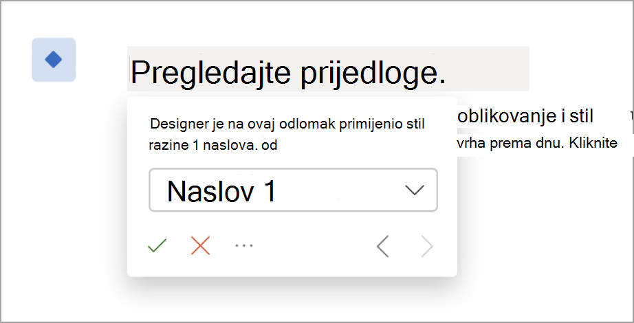 Word Designer slika 4. koraka
