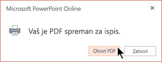 Vaš je PDF spreman