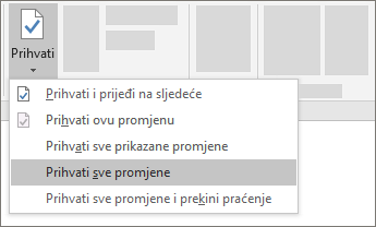 Prihvati sve promjene