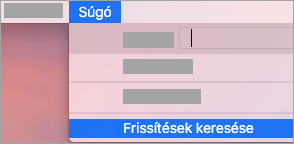 Súgó > Frissítések keresése