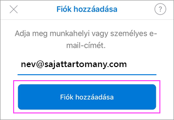 Adja meg az e-mail-címét