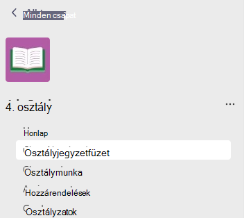 osztályjegyzetfüzet