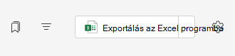 exportálás excelbe