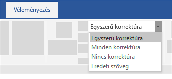 Egyszerű korrektúra