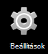 Beállítások app