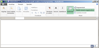 PowerPivot ablak