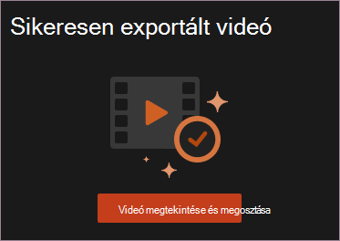 Videó megtekintése és megosztása