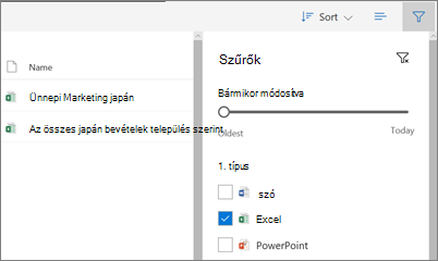 Képernyőkép a Velem megosztva nézet illesztéséről a OneDrive Vállalati verzió