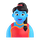 Teams nő genie emoji