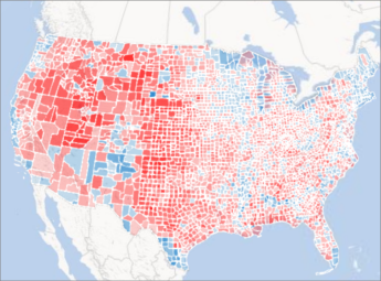 Régiódiagram a Power Mapben