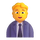 Teams person office worker emoji