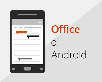 Klik untuk menyiapkan Office untuk Android