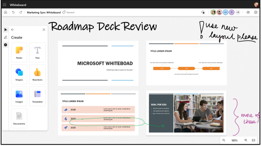 Cara menyisipkan gambar di Whiteboard