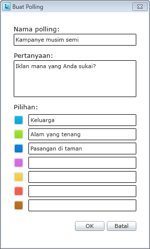 Pemungutan suara Lync