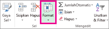 Di tab Beranda, klik Format