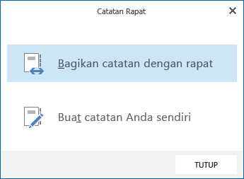 Berbagi catatan