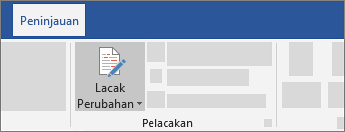 Melacak perubahan