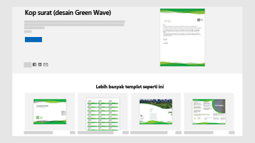 Templat dokumen bisnis di templates.office.com