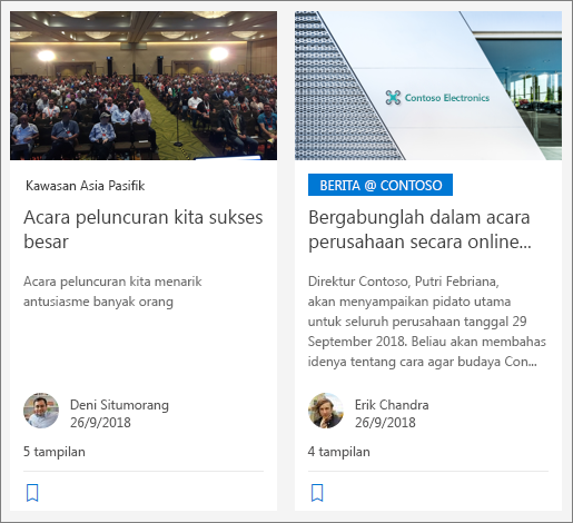 Contoh berita organisasi