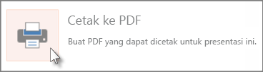 Mencetak slide sebagai PDF