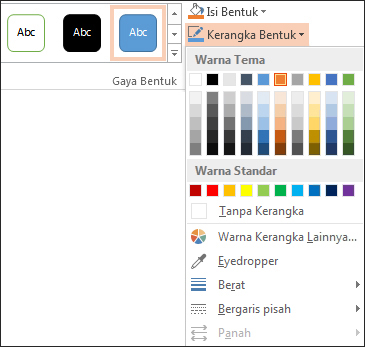 Perintah Kerangka Bentuk