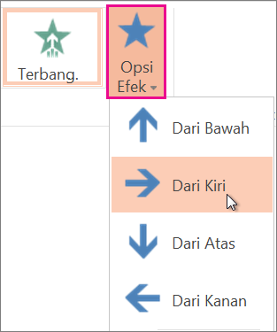 Klik Opsi Efek