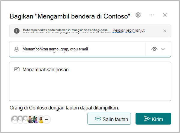 membuat dan menggunakan cuplikan layar sharepoint modern satu versi three.png