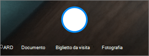 Opzioni per la digitalizzazione con OneDrive per Android