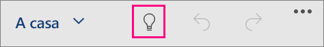Icona "Aiutami" in Office per Windows 10 Mobile