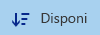 Pulsante Disponi della raccolta documenti