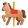 Emoji cavallo da giostra di Teams