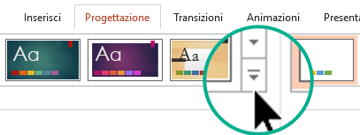 Fare clic sul pulsante "Altro"