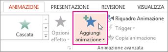 Aggiungi animazione