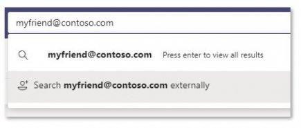 Cercare un utente Skype in Microsoft Teams