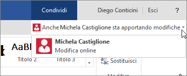 Autori in Word Online